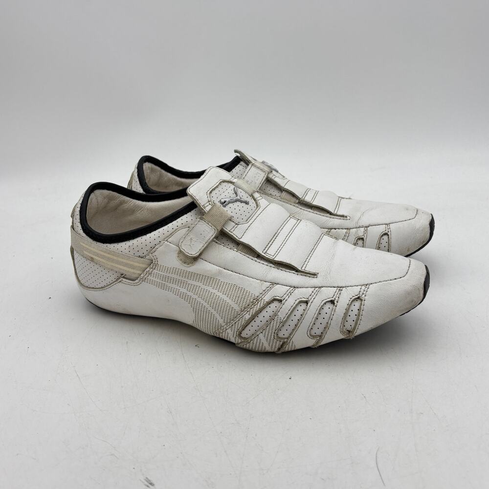 Puma Vedano Leather Driving Shoes Motorsport Sneakers Men's 8 Y2K